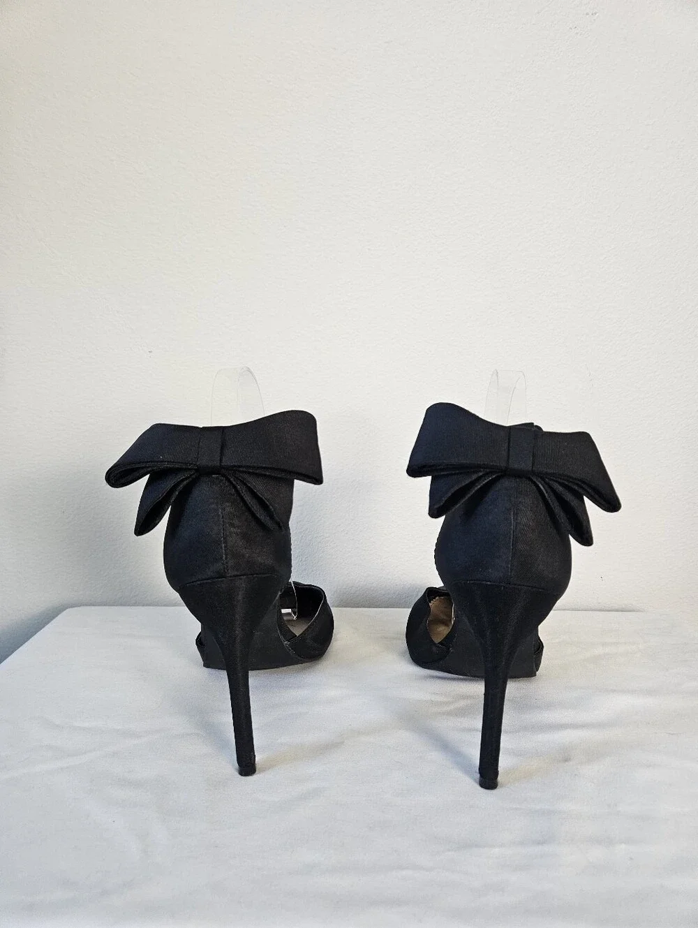Lauren Conrad Elegant Bow Ankle-Strap Pumps - Black